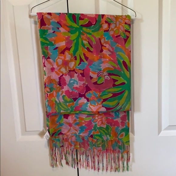 Lilly Pulitzer Lulu print scarf - Picture 3 of 4